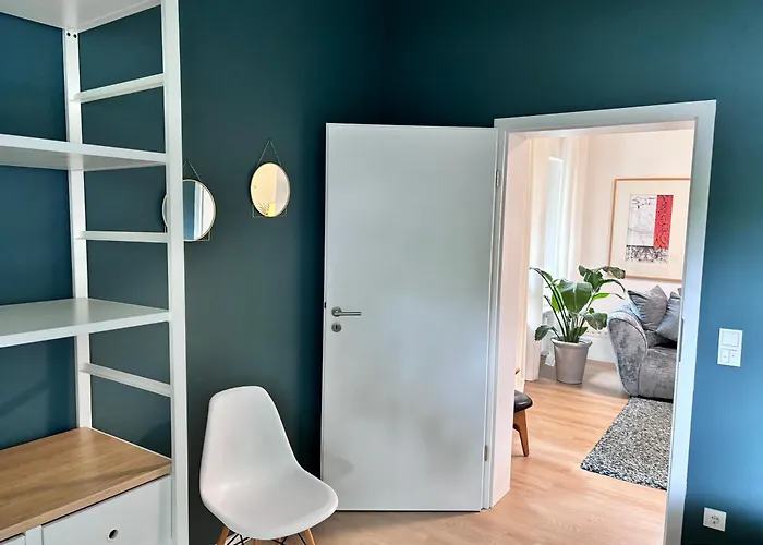 Raum2Go - No1 Modernes Ruhiges 2-Schlafzimmer Apartment City & Park