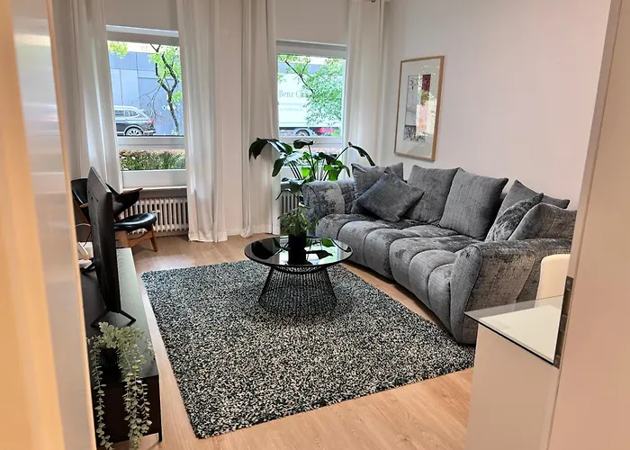 Raum2Go - No1 Modernes Ruhiges 2-Schlafzimmer Apartment City & Park